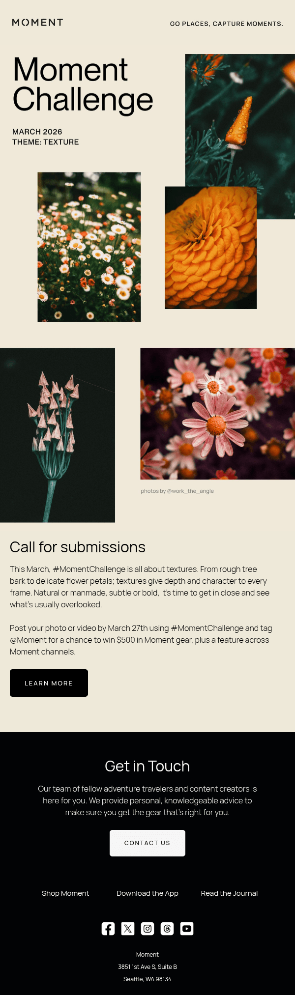 March Challenge: Call for Submissions